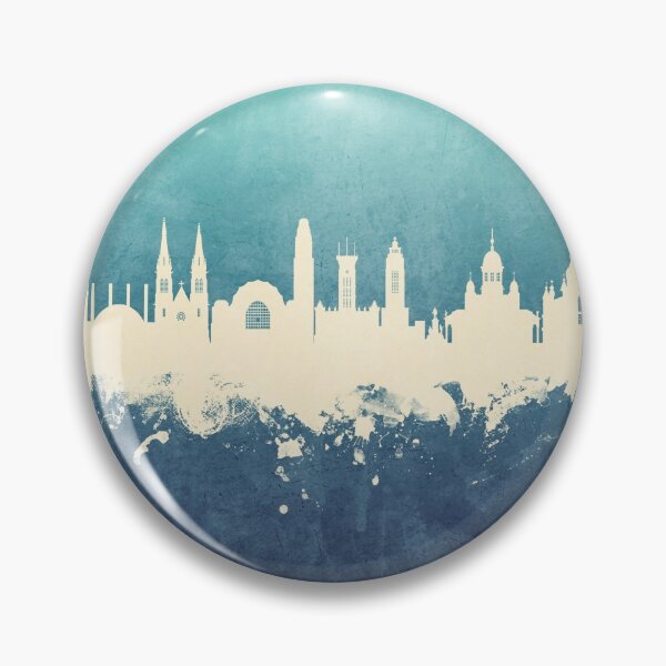 Item preview, Helsinki Finland Skyline designed and sold by ArtPrints.