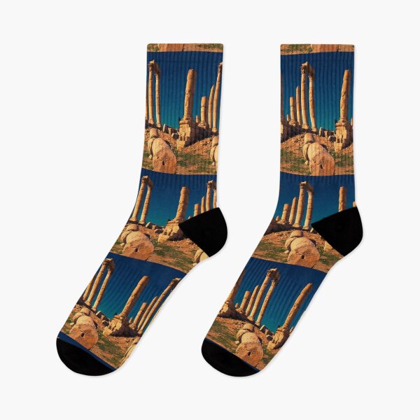 Item preview, Jordan. Amman. Citadel. The Ruins of Temple of Hercules. designed and sold by vadim19.
