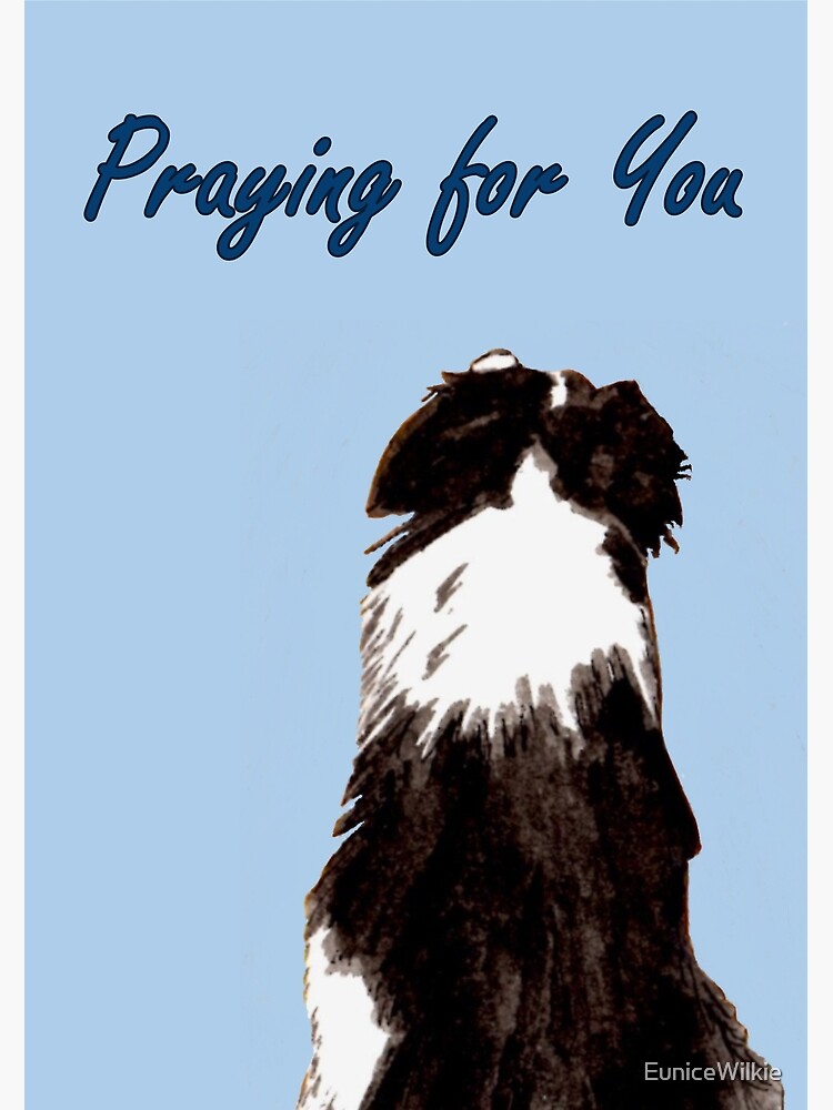 Thumbnail 2 of 2, Greeting Card, Got Your Back - Praying for You Card designed and sold by EuniceWilkie.