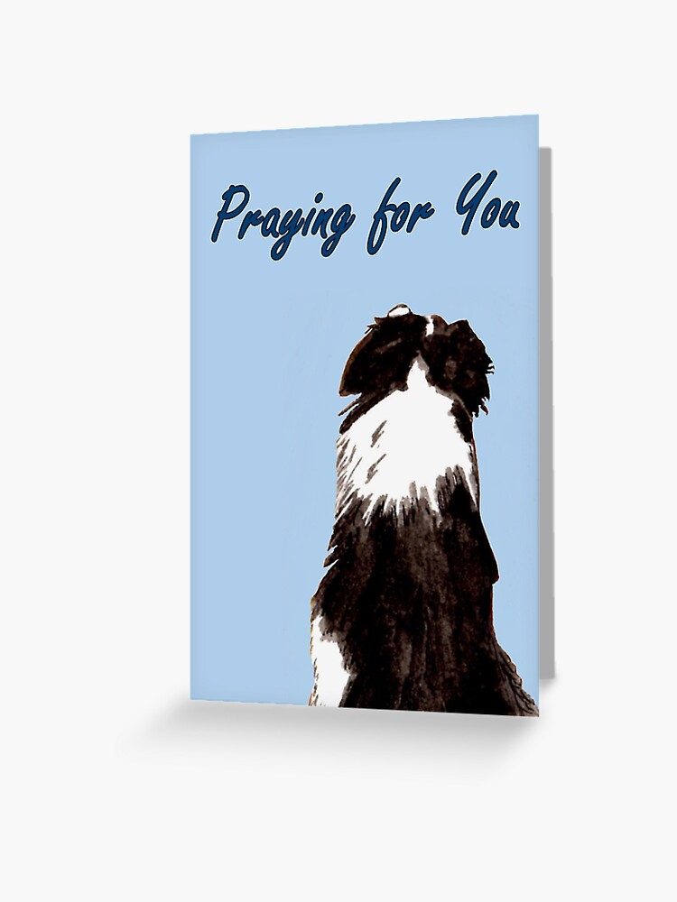 Thumbnail 1 of 2, Greeting Card, Got Your Back - Praying for You Card designed and sold by EuniceWilkie.