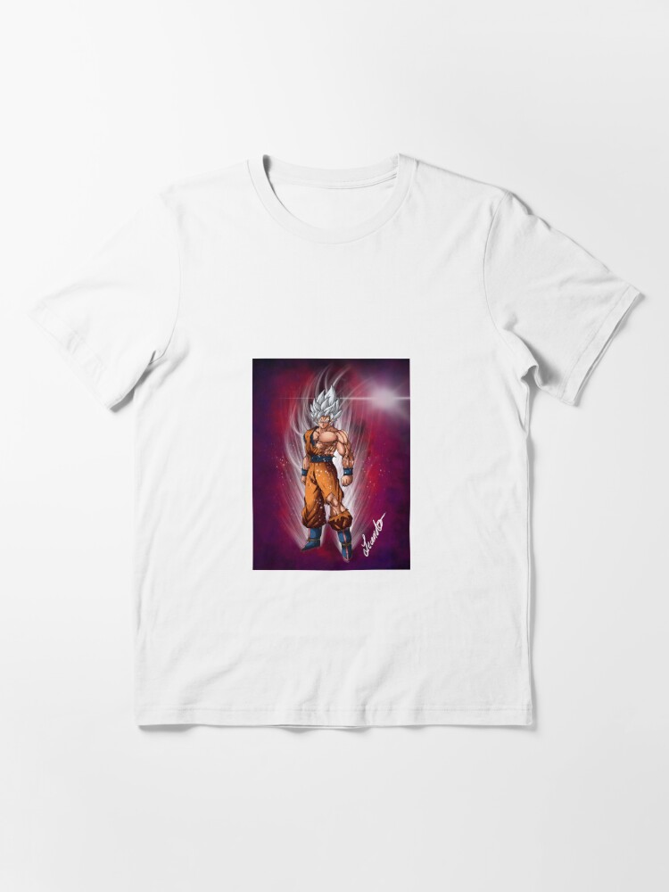 Goku MUI ssj2 Essential T-Shirt for Sale by justanime96