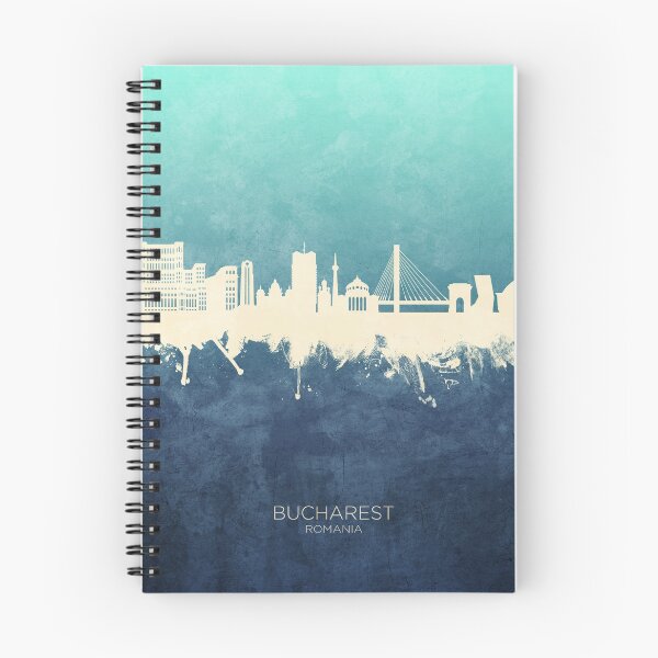 Item preview, Bucharest Romania Skyline designed and sold by ArtPrints.
