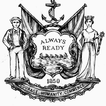 Artwork thumbnail, South Shields Coat of Arms by miners