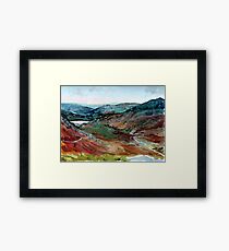 "Lakeland Vista" - Wrynose Pass, Cumbria, English Lake District Framed Print