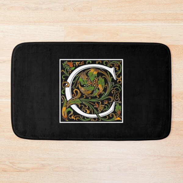 Item preview, Monogram C with fancy vines designed and sold by danastuff.
