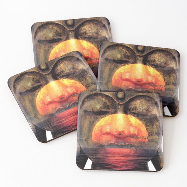 Item preview, sunset Buddha. designed and sold by Andrew Kemp.