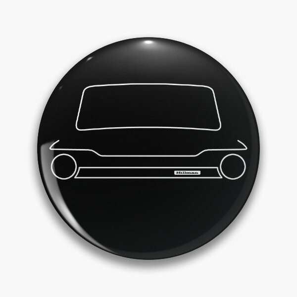 Item preview, Hillman Super Imp outline (white) designed and sold by soitwouldseem.