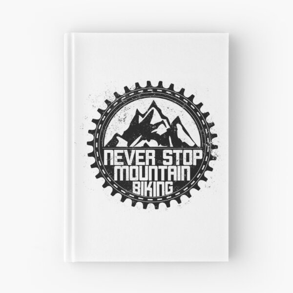 Item preview, Never Stop Mountain Biking Sprocket Chainring black designed and sold by emmjott.