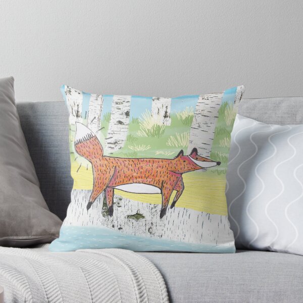 Item preview, A fox in the woods designed and sold by CecileOhwl.