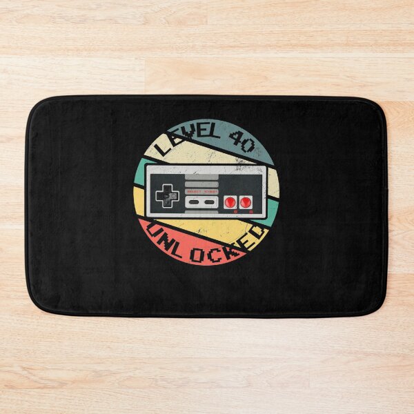 Item preview, 40 Birthday Level 40 unlocked gamer Fourty years Old Gift  designed and sold by majuga.