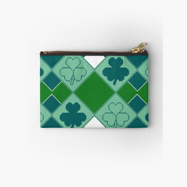 Artikelvorschau, Echtes Argyle Shamrock Pixel Muster entworfen und verkauft von potluck.