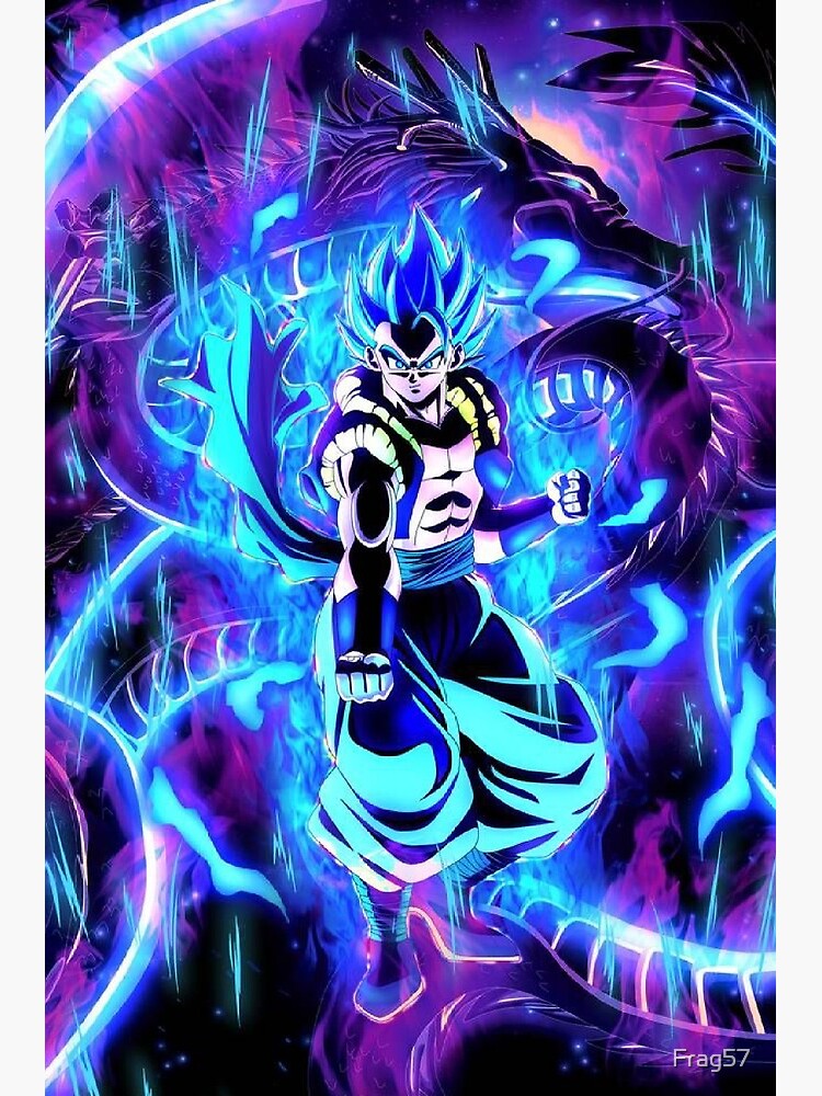 Gogeta blue | Metal Print