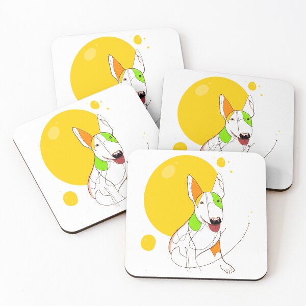 Item preview, Bull Terrier Dog Graphic designed and sold by dotilicious.