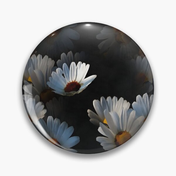 Item preview, A Plethora Of Floating Daisies Isolated On Black designed and sold by taiche.