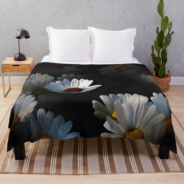 Item preview, A Plethora Of Floating Daisies Isolated On Black designed and sold by taiche.