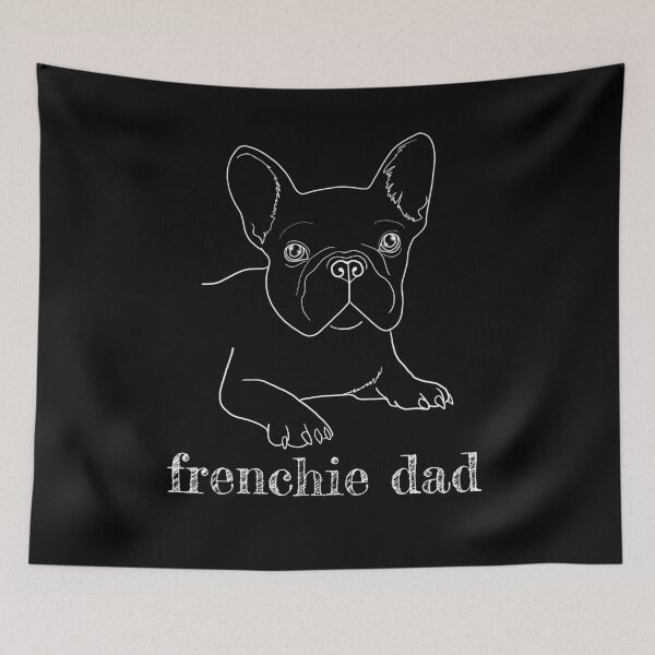 Item preview, Frenchie dad, french bulldog lineart designed and sold by Sofia Dimitriadou.
