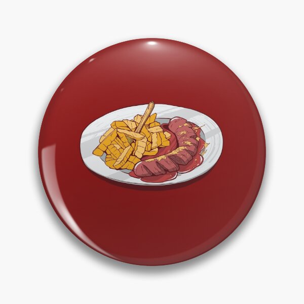 Item preview, Currywurst with french fries designed and sold by DerSenat.