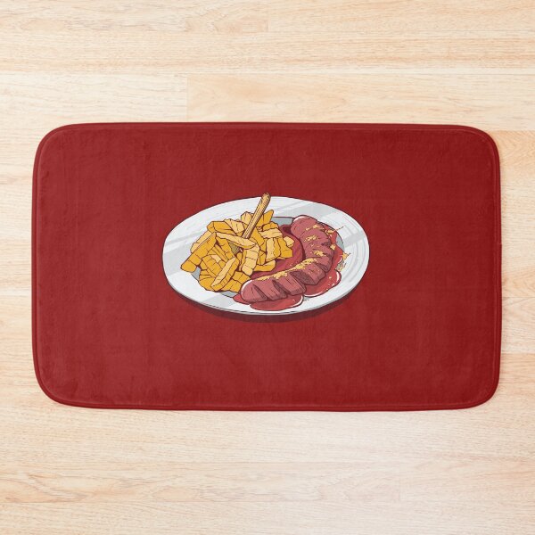 Item preview, Currywurst with french fries designed and sold by DerSenat.