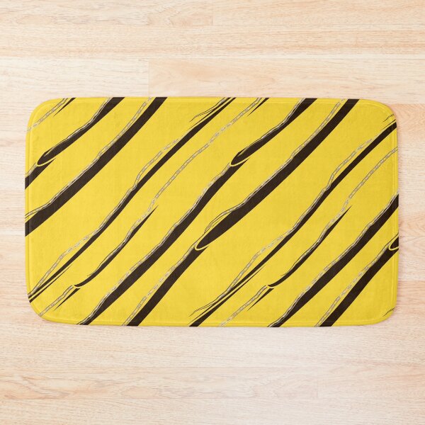 Item preview,  Striped bright yellow pattern designed and sold by IrinaIkar.