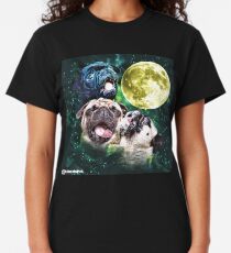 Howling Pug Classic T-Shirt
