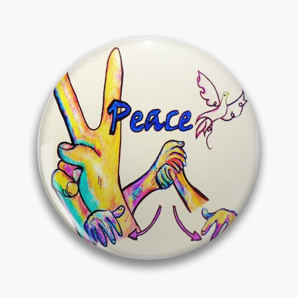 Item preview, ASL Peace designed and sold by EloiseArt.