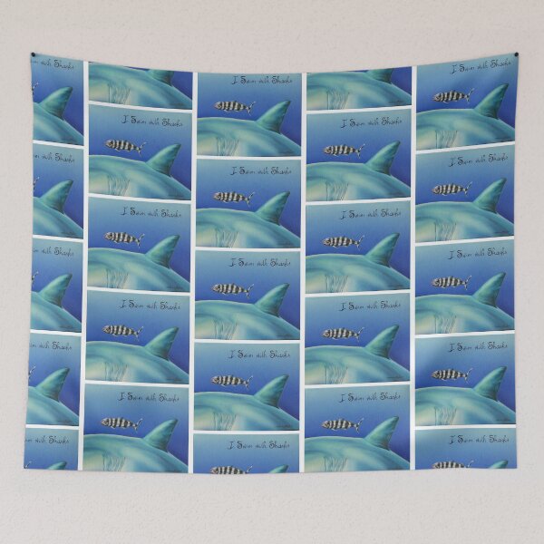Item preview, Pilot Fish: I Swim with Sharks designed and sold by GingerBlooms.