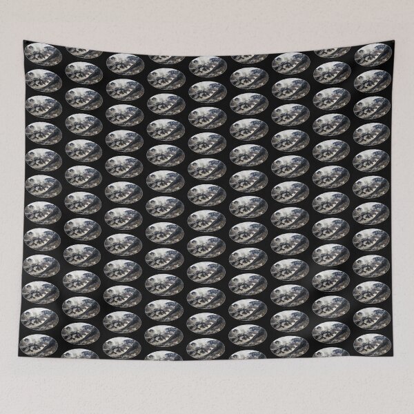 Item preview, Mount St Helens lava dome closeup oval designed and sold by Dawna Morton.