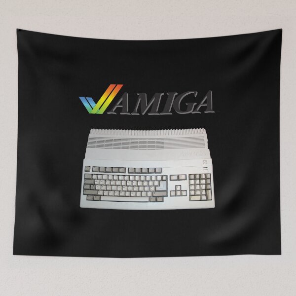 Item preview, Retro computer Amiga 80s nerd 16-bit designed and sold by Dirk4171.