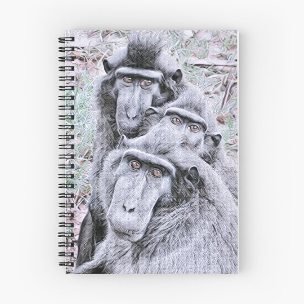 Item preview, Critically Endangered - Sulawesi Crested Macaque designed and sold by Bluelizzy.
