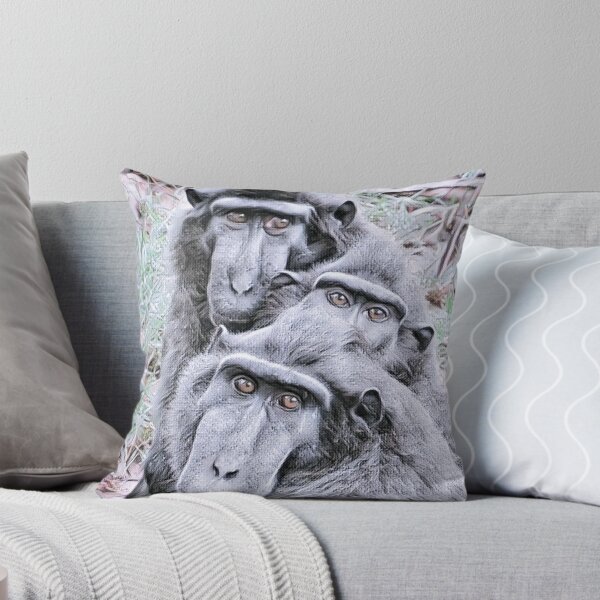 Item preview, Critically Endangered - Sulawesi Crested Macaque designed and sold by Bluelizzy.