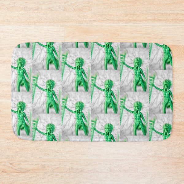 Item preview, Native american indian green plastic toy battle confrontation designed and sold by Grégory DUBUS.