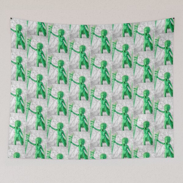 Item preview, Native american indian green plastic toy battle confrontation designed and sold by Grégory DUBUS.