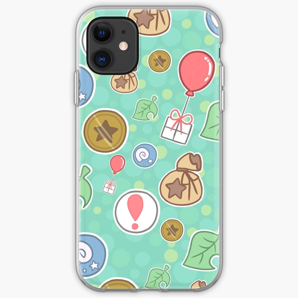 "Animal Crossing Asymmetrical Standard Design" iPhone Case & Cover by