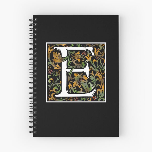 Item preview, Monogram E with fancy vines designed and sold by danastuff.