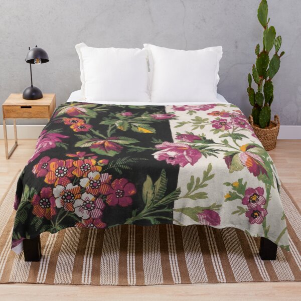 Item preview, Antique French Textile Painting Recolored designed and sold by Hybridized.