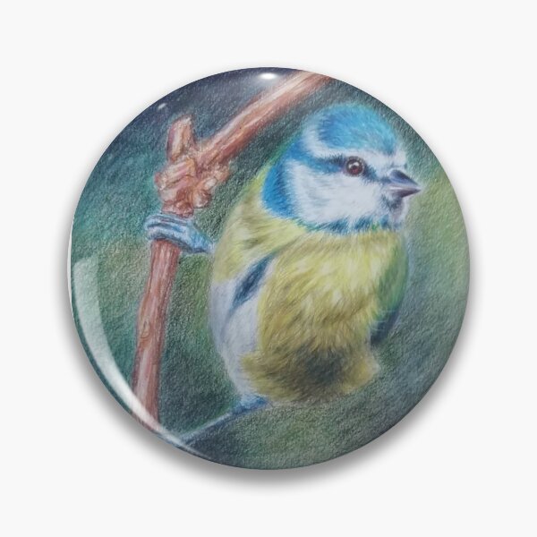 Item preview, Bluetit, Cinciarella designed and sold by Francesca Romana Brogani.