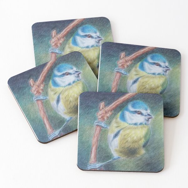 Item preview, Bluetit, Cinciarella designed and sold by Francesca Romana Brogani.