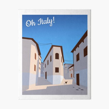 Oh Italy! Art Board Print