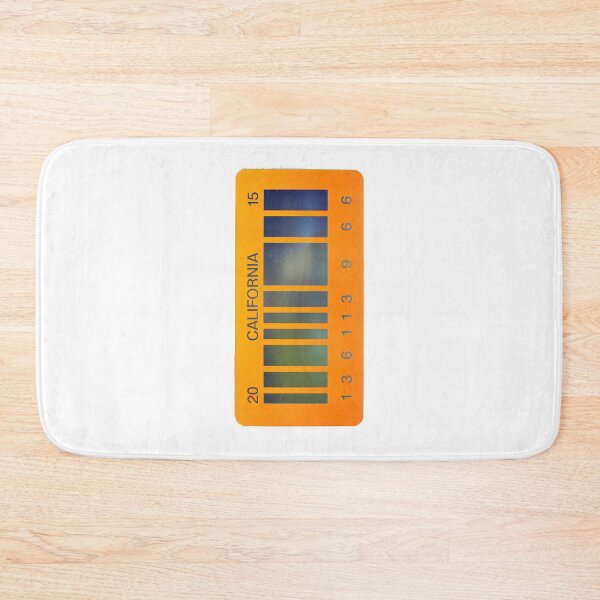 Item preview, 2015 California Barcode Plate designed and sold by shadeprint.