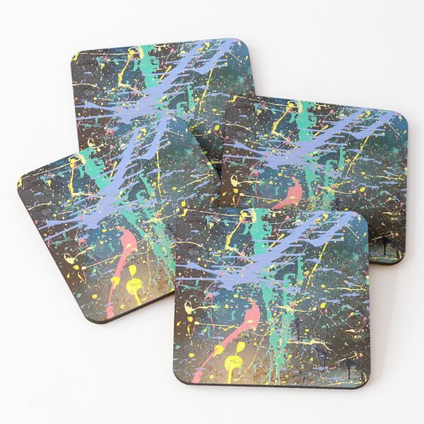 Item preview, Jackson Pollock Inspired Rainbow designed and sold by TheRealFG.