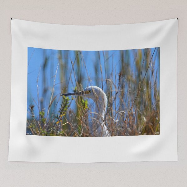 Item preview, Egret Hiding In The Reeds 2 designed and sold by LisaWootenPhoto.