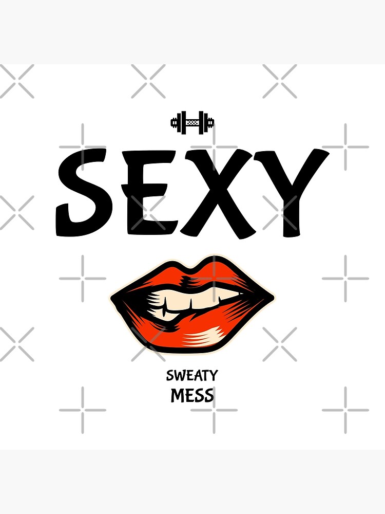 Sexy Mess Poster By Musclemcc Redbubble