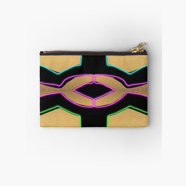 Item preview, Neon, Black and Gold Anishinaabe Abstract designed and sold by KarenDeLeary.