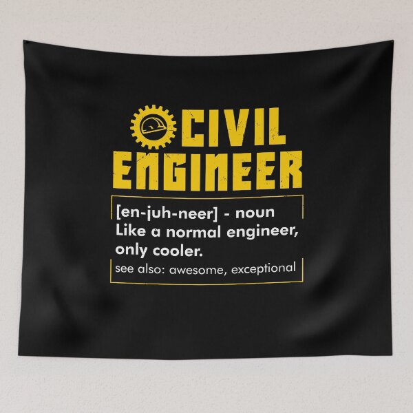 Item preview, CIVIL ENGINEERING: Civil Engineer Definition designed and sold by AndreasMei.