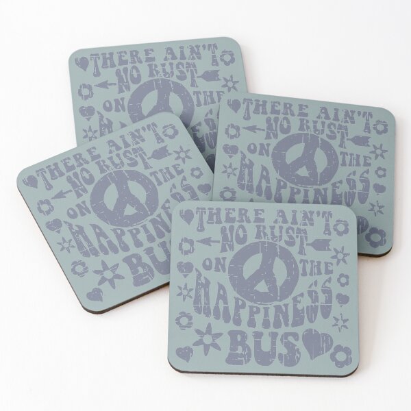 Item preview, There Aint No Rust On The Happiness Bus designed and sold by CoolYule.