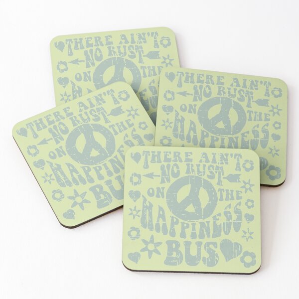 Item preview, There Aint No Rust On The Happiness Bus designed and sold by CoolYule.