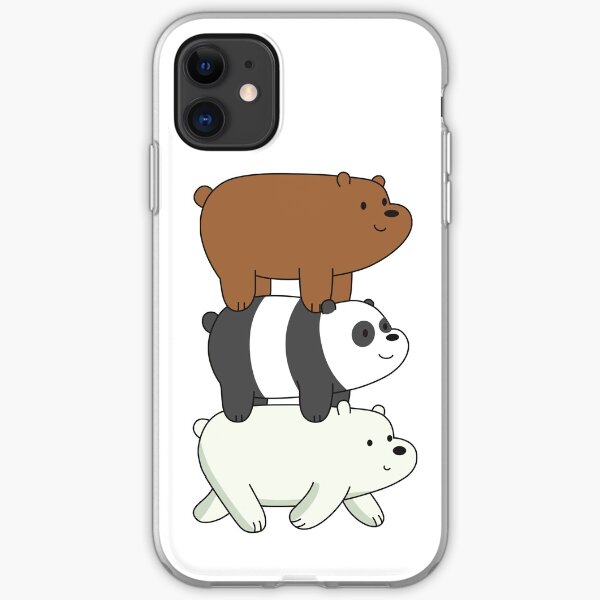 We Bare Bears iPhone Soft Case