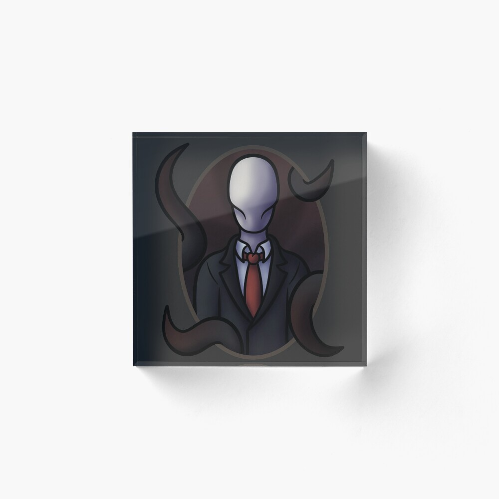 Slenderman Art Board Print by Vanum-Chan