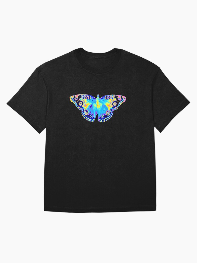 Thumbnail 3 of 7, Oversized T-Shirt, Vibrant Butterfly designed and sold by dinaaaaaah.