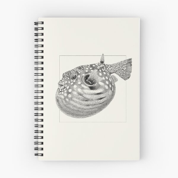 Item preview, Puffer Fish Sketch designed and sold by ForestGiraffe.